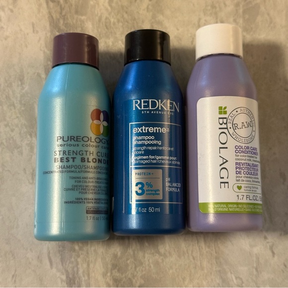 Redken Other - Pureology Strength Cure Shampoo Redken Extreme Shampoo Biolage Color Care